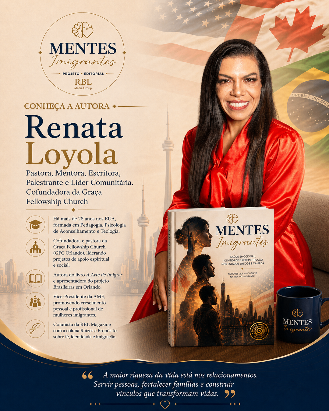 Coautor(a) Renata Loyola — Mentes Imigrantes