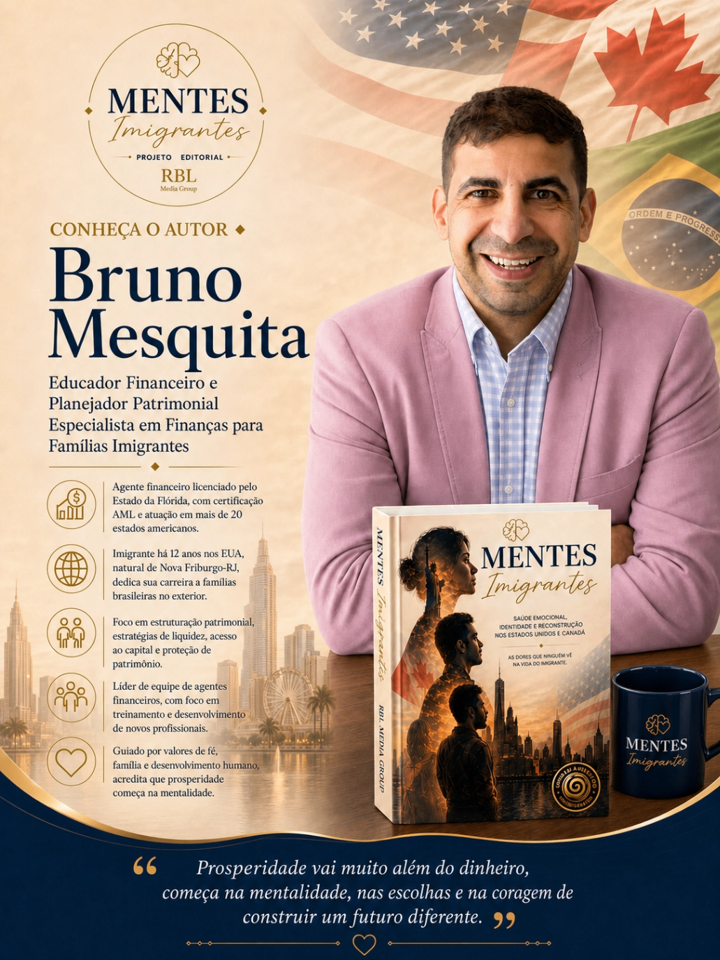 Coautor(a) Bruno Mesquita — Mentes Imigrantes