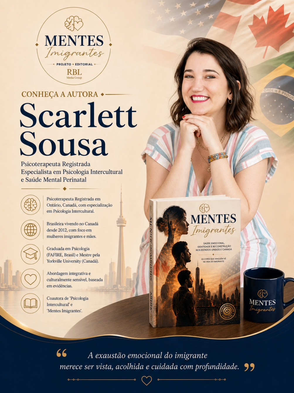 Coautor(a) Scarlett Sousa — Mentes Imigrantes